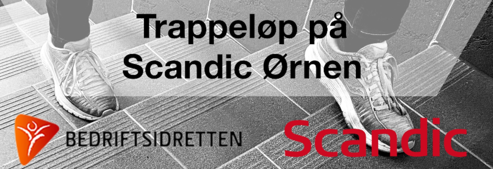 Trappeløp på Scandic Ørnen